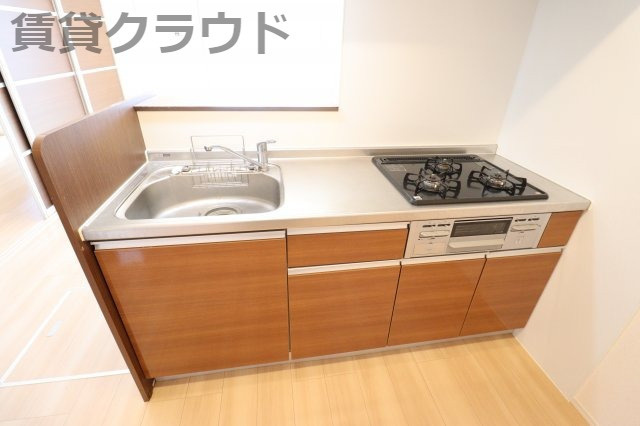 ベルカーサのキッチン|きれいなキッチンです