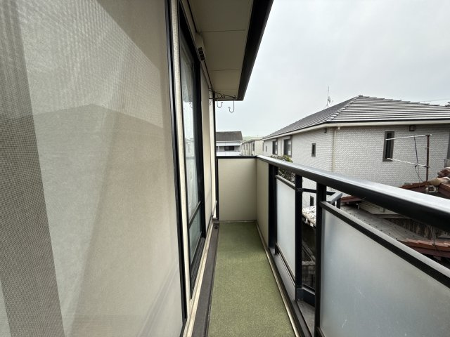 サンライフ海田のバルコニー