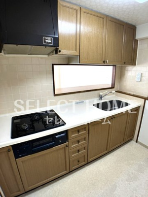 【キッチン】 | シャトー岡崎Ⅱ番館 | 使いやすいキッチンです