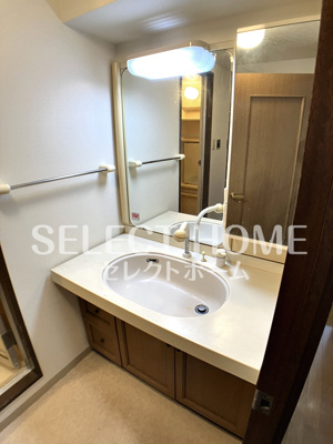 【独立洗面台】 | シャトー岡崎Ⅱ番館 | 独立洗面化粧台付き