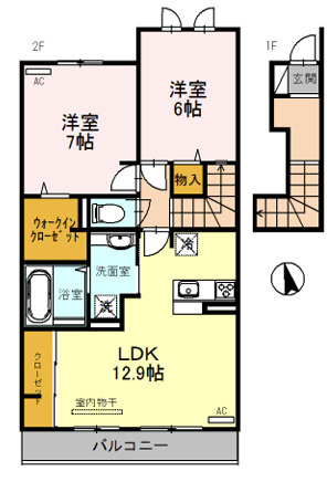 アリエッタの間取り