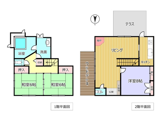 【間取り】 | 宇佐美みのりの村　戸建 | 図面と現況が相違する場合は現況優先と致します。