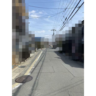 【前面道路含む現地写真】 | 太秦西野町　新築戸建
