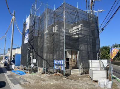 【外観】 | リーブルガーデン．Ｓ　鴻巣市鴻巣第１　 | １号棟現地外観（2023年10月17日）撮影