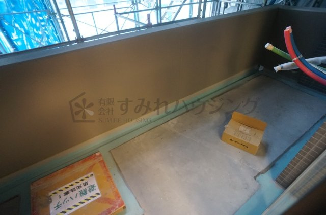 みなとメゾン川西中央のバルコニー