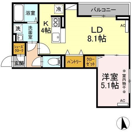 Ｄ－ＲＯＯＭ南材木町