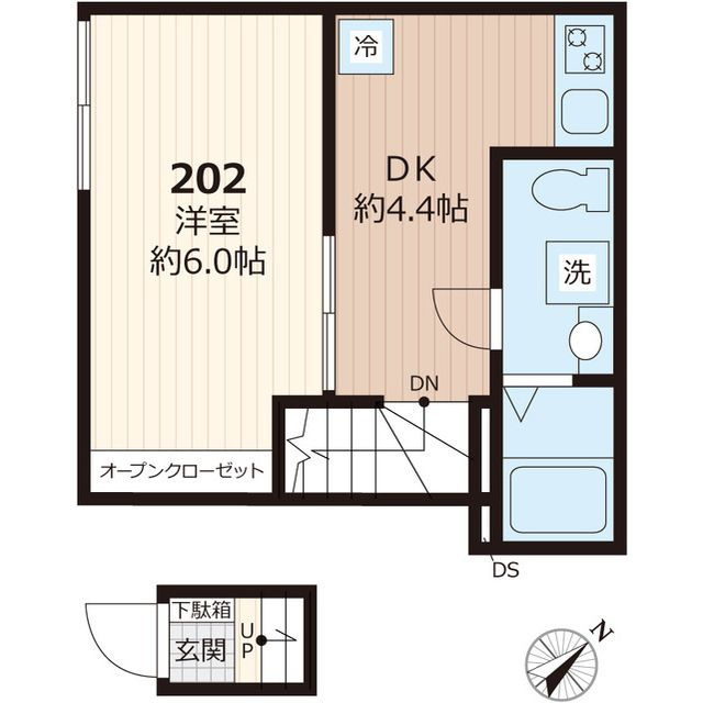 Ａｖｅｎｓの間取り