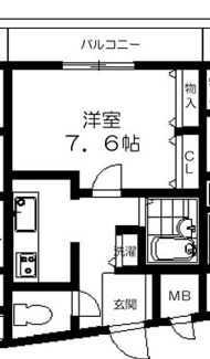 【間取り】 | 三和建設中山寺ビル