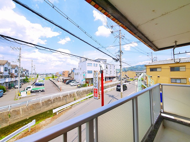 岩井川ハイツの展望