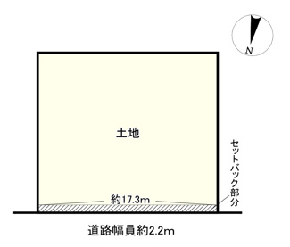 【土地図】 | 近江八幡市安土町下豊浦　売土地
