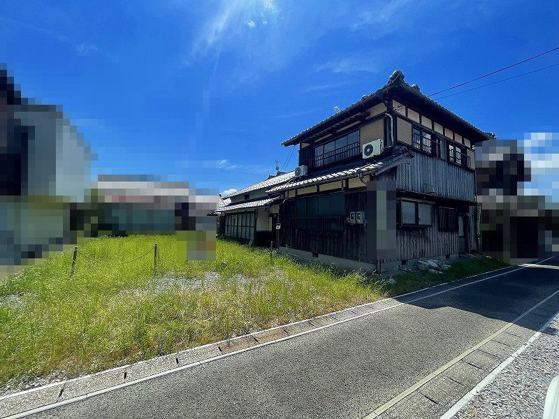 近江八幡市安土町下豊浦　売土地の外観