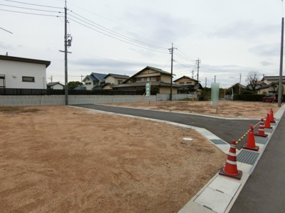 【外観】 | 土地　船穂町船穂　全6区画 | 分譲地全体像になります。