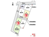 土地　船穂町船穂　全6区画の画像