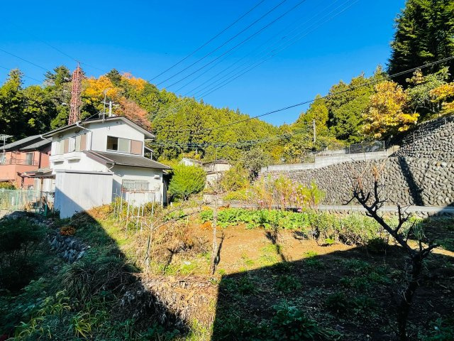日の出町大久野　売地の外観|建築条件なし。