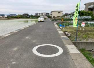 【前面道路含む現地写真】 | 近江八幡市八木町　売土地