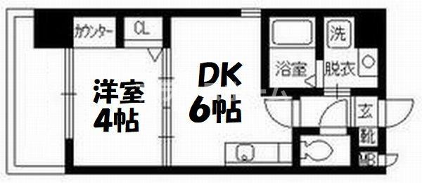 【間取り】 | ウイングコートＦ館