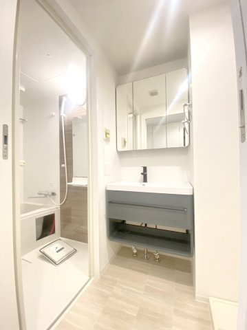 セレニテ九条リアンの洗面所