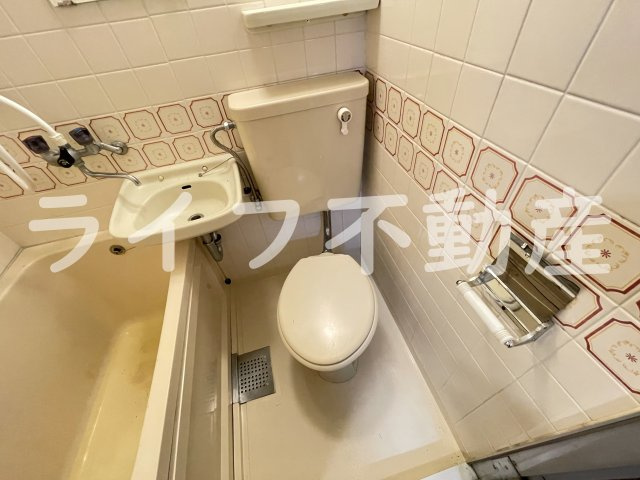 リブスペース上小阪のトイレ|シンプルで使いやすいトイレです