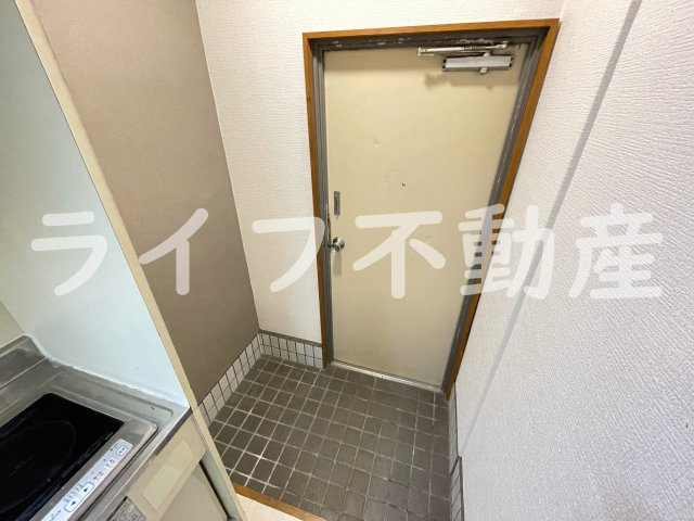 リブスペース上小阪の玄関|落ち着いた玄関です
