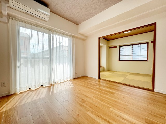 『八王子市マンション』ライオンズマンション京王南大沢【仲介手数料無料】　八王子市南大沢1-20-12の居間・リビング|～仲介手数料無料☆八王子ひなた不動産～ライオンズマンション京王南大沢