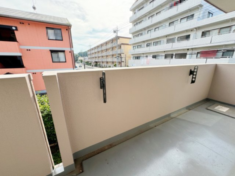 『八王子市マンション』ライオンズマンション京王南大沢【仲介手数料無料】　八王子市南大沢1-20-12のバルコニー|～仲介手数料無料☆八王子ひなた不動産～ライオンズマンション京王南大沢