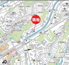 『八王子市マンション』ライオンズマンション京王南大沢【仲介手数料無料】　八王子市南大沢1-20-12の地図|～仲介手数料無料☆八王子ひなた不動産～ライオンズマンション京王南大沢