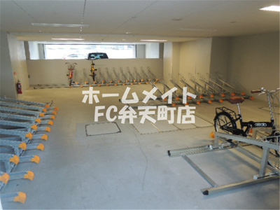 【その他】 | プレサンスOSAKA DOMECITY ワンダー | 駐輪場です