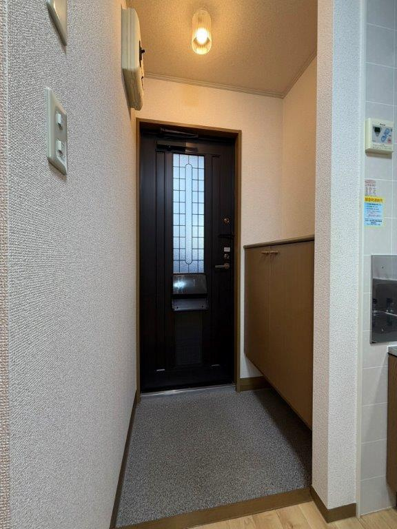 サンハイツ西仙北Ｂ棟の玄関