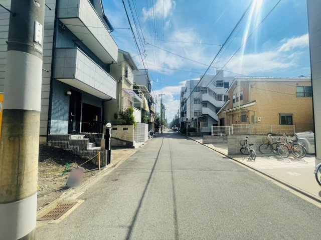 西院太田町の前面道路含む現地写真