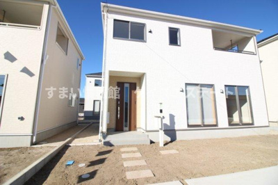 【外観：施工例】 | 太田市金山町　新築住宅 | 【1号棟】同社施工例：パターン・色・建物配置は異なります☆