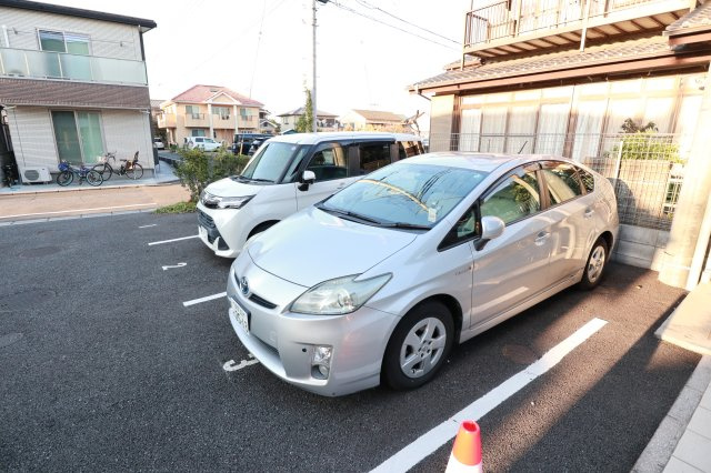 ファルケヴィラの駐車場