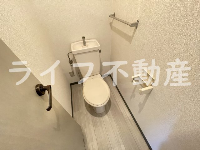 第2弥刀マンションのトイレ|清潔感のあるトイレです