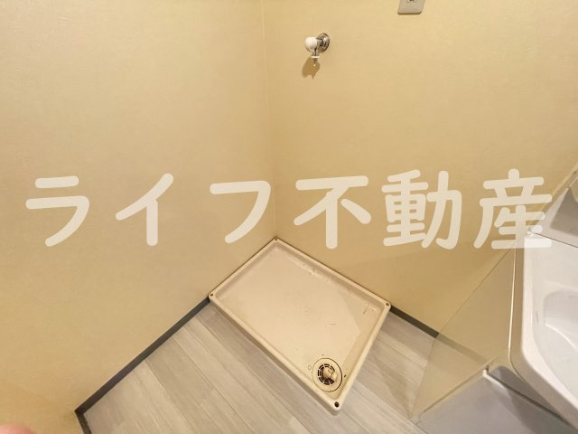 第2弥刀マンションの洗面所|脱衣スペースもあります