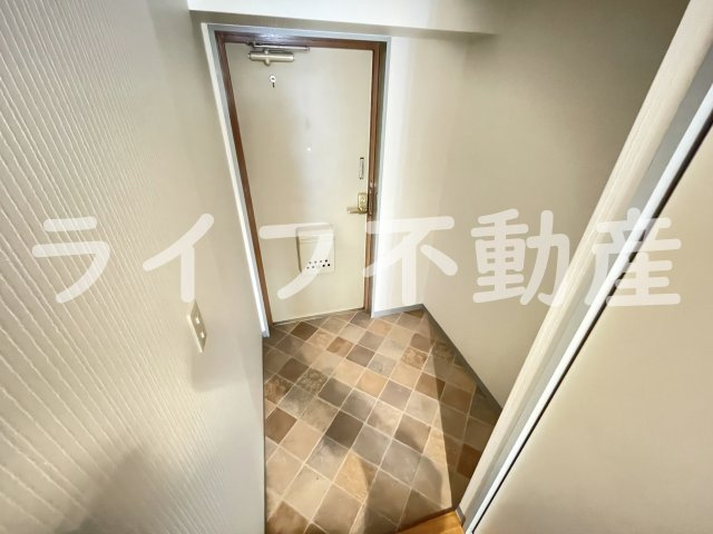 第2弥刀マンションの玄関|ゆったりとした玄関です