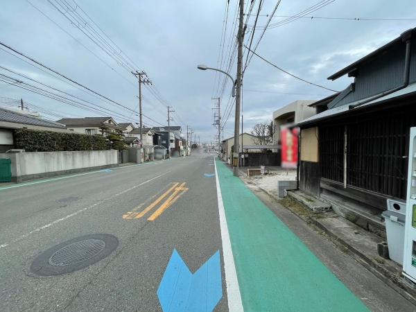 和歌山市新堀東2丁目土地の前面道路含む現地写真