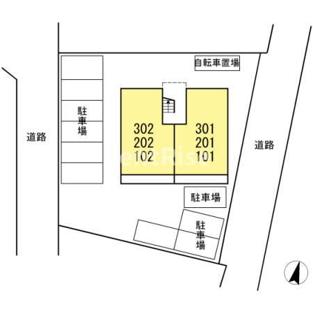 Ｄ－ｒｏｏｍ Ｇｌａｎｚの区画図