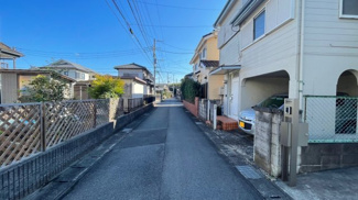 【前面道路含む現地写真】 | 若葉区大宮町 戸建 大森台駅 | 物件前の道路。