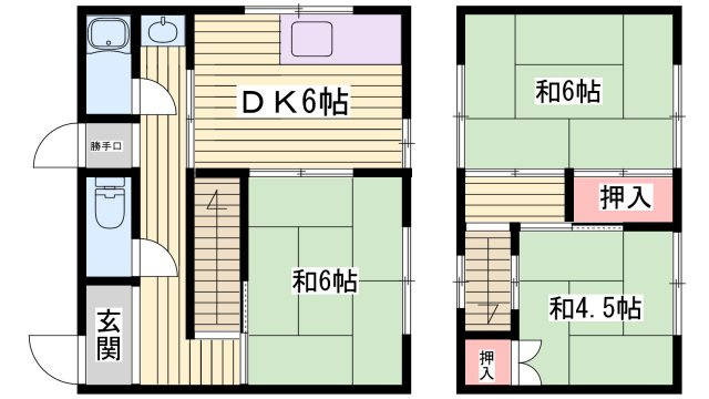 矢内貸家 D棟