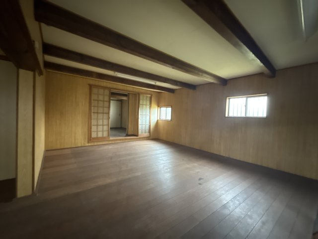 西中島平屋の玄関