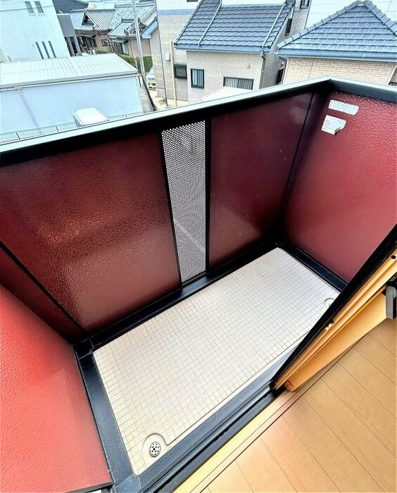 クレールアヴニール　Ｂ　　刈谷市近郊の賃貸はクラスホーム刈谷店のバルコニー