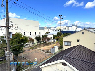 【展望】 | ～浜中町2丁目新築戸建て～ | 3階洋室からの眺望です。周辺には大きな建物が無く日当たり・通風良好です。