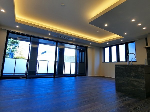 港区三田２丁目の賃貸マンションのその他|リビング