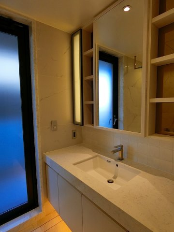 港区三田２丁目の賃貸マンションのその他|洗面