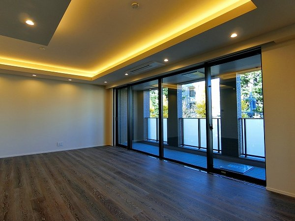 港区三田２丁目の賃貸マンションのその他|リビング