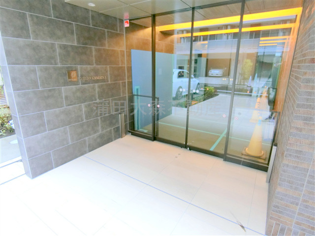 スタイリオ蒲田Ⅱ＠仲介手数料無料のエントランス|防犯カメラTVモニター付オートロック宅配ボックス　エントランス