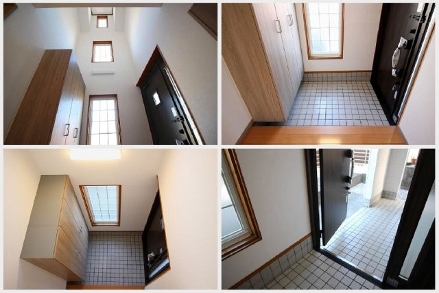 高知市福井町　中古住宅の玄関