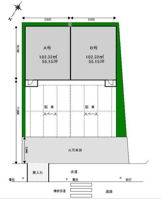 善進本町９ＧＩＭＵＣＯの区画図