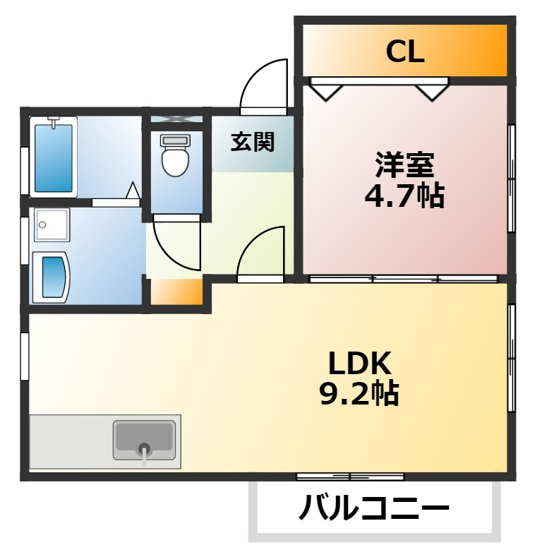 メゾン垂水の間取り|セパレート☆神戸市垂水区　メゾン垂水☆