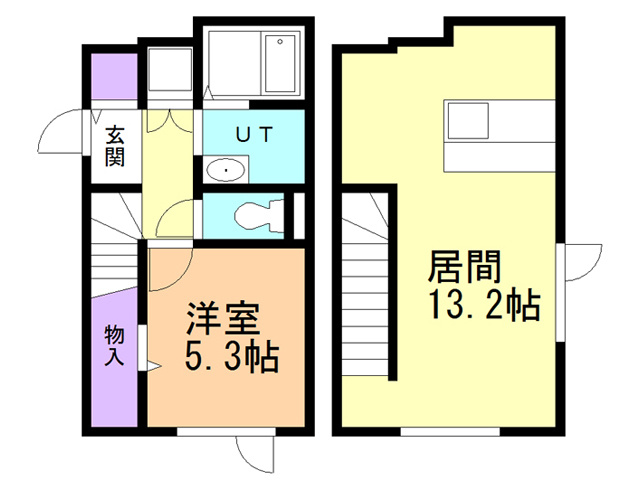 セントポプラの間取り
