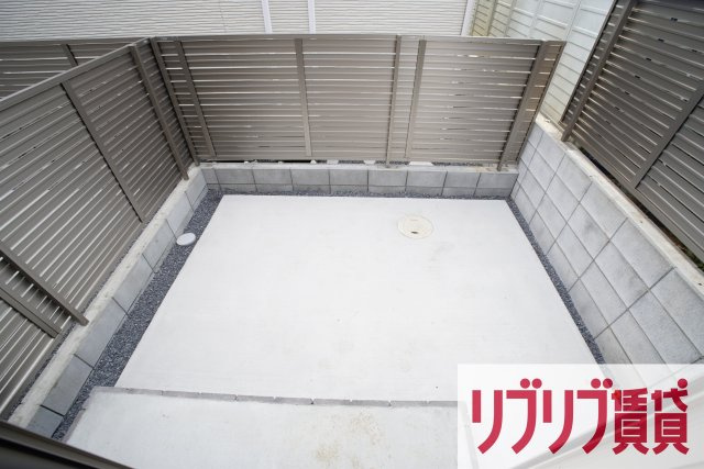 ホミーレ都賀のバルコニー